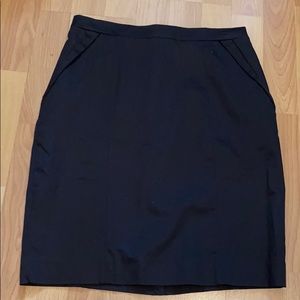 HM black pencil skirt size 6